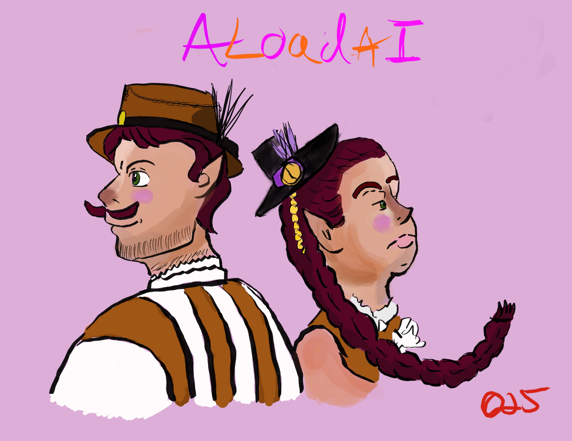 AloadAI character illustration by Cassie Strickland